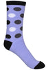 Women’s Colorful Polka Dot Socks – Fun Crew Socks Multipack (3, 6, 12 Pairs)