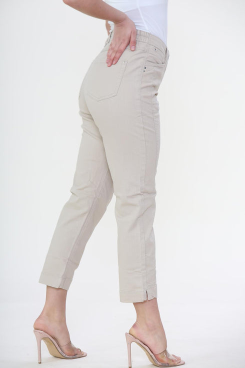 Women's Beige Jeans