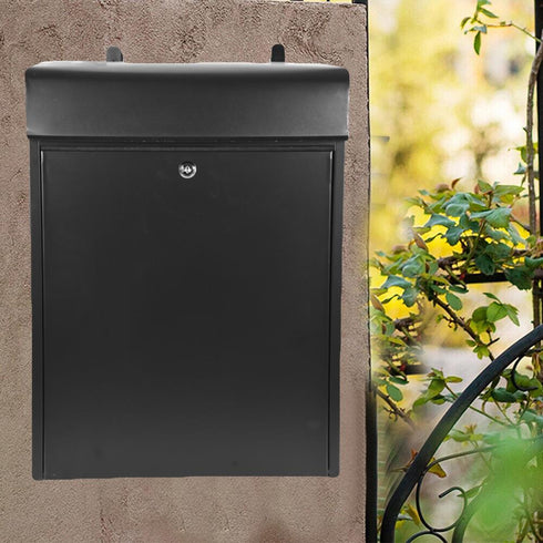 Wall Mounted Secure Parcel Delivery Box – Weatherproof Lockable Mail Drop Box