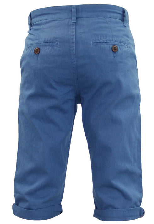 Men Plain Cotton Summer Knee Length Shorts - 24 Waist