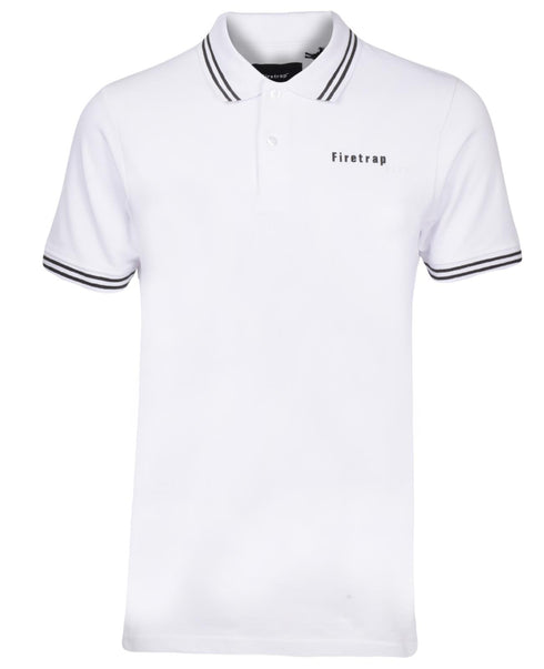 Firetrap Mens Short Sleeve Polo T-shirt