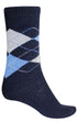 Assorted Mens Polycotton Thermal Socks - Pack of 12