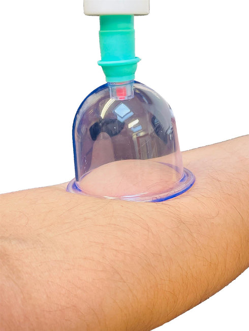 12 Pieces Cupping Therapy Set - Vaccuum Massage Cups