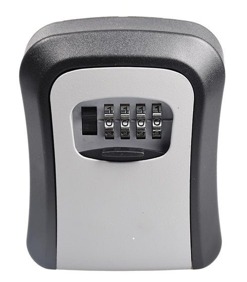 Wall Mounted Weatherproof Key Lock Box with 4-Digit Combination Code