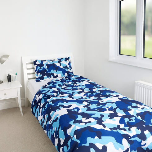 Single Themed Duvet Cover Set – Printed Polycotton Cover & Pillowcase