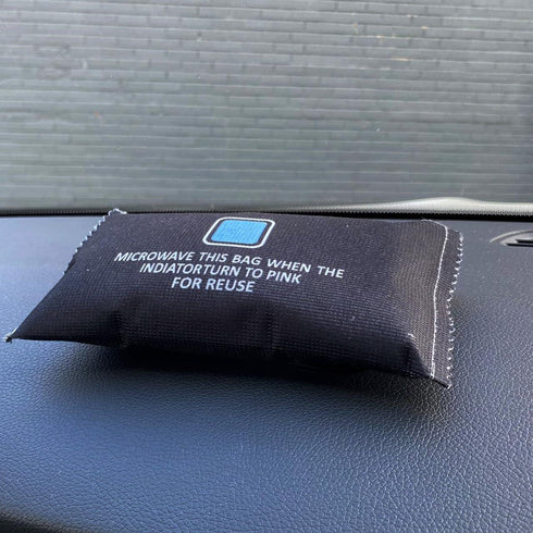 Reusable Dehumidifier Bag – Microwaveable Moisture Absorber to Prevent Window Fog & Damp Smells