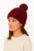 Women’s Chunky Knit Beanie Hat with Pom Pom – Winter Warm Bobble Hat