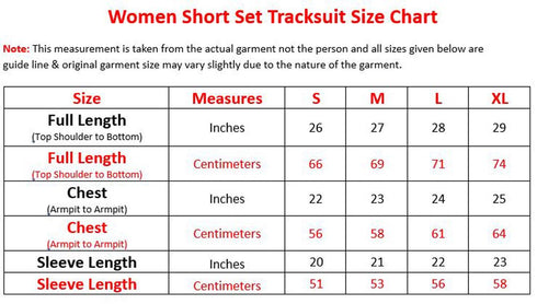 Womens Polycotton Sweatshirt Short Set