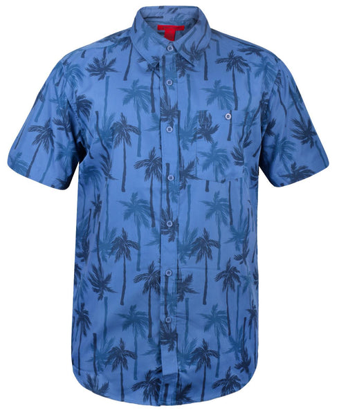 6 Pack Mens Beach Hawaiian Shirt Short Sleeve Summer Shirt