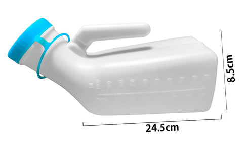 2 Pack Mens Portable Urine Bottles