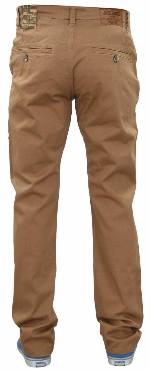 Men’s Casual Pants – Slim Fit Cotton Chinos