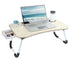 Folding Laptop Table with Storage Drawer