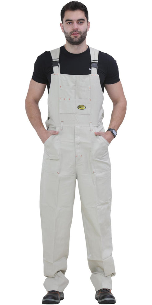 Bib and Brace Overalls Heavy Duty Work Dungarees