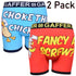 2 Pack Gaffer Mens Funky Boxers