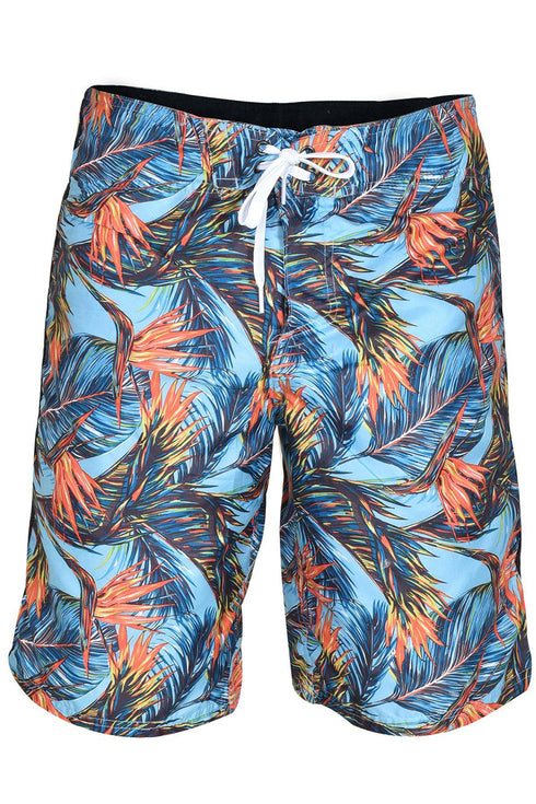 3 Pack Mens Hawaiian Beach Shorts