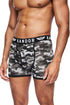5 Pack Kandor Men’s Boxer Briefs Multipack – Cotton Stretch Underwear with Camo, Solid & Contrast Waistband