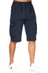 Crosshatch Mens Knee Length Cargo Shorts