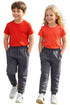 Kids Breathable Fleece Jogging Bottoms
