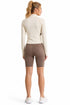 3 Piece Women’s Activewear Set with Sports Bra, Jacket & Cycling Shorts