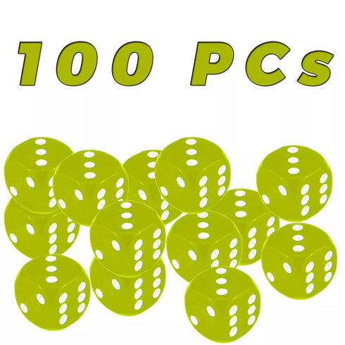 Six Sided Spot Dice for Ludo Monopoly Board Games