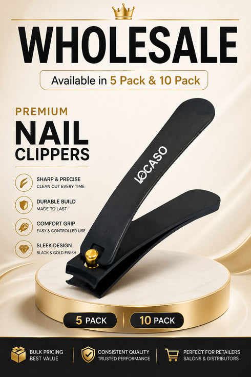 Wholesale Premium Nail Clippers – 5 Pack & 10 Pack Bulk Nail Cutters - From 89p Per Unit