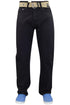 Men Straight Leg Cotton Jeans