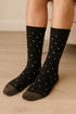 Men Calf Length Lite Fairisle Socks - 406D