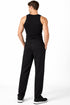 Mens Open Hem Jogging Bottom