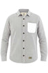 Men's Denim Shirt – 100% Cotton Long Sleeve Casual Shirt