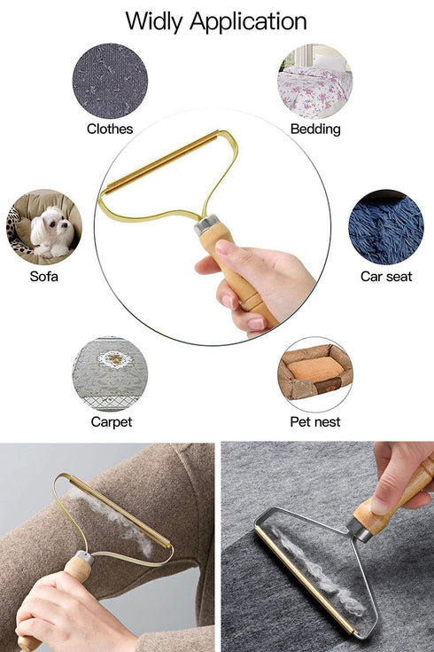 10 Pack Bulk Portable Lint Remover - Manual Fuzz Shaver for Clothes & Carpet