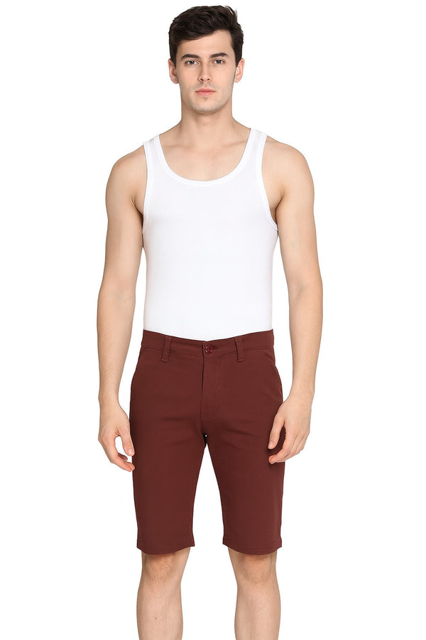 Men’s Cotton Casual Shorts – Comfortable Knee-Length Summer Wear