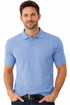 Men's Ribbed Collar Polo Shirt