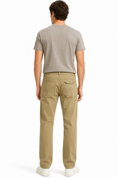Men’s Beige Chino Pants