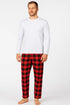 Mens Long Sleeve Lounge Pyjama Set