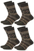 Men's Warm Wool Thermal Socks – Thick, Cozy Winter Socks for Cold Weather