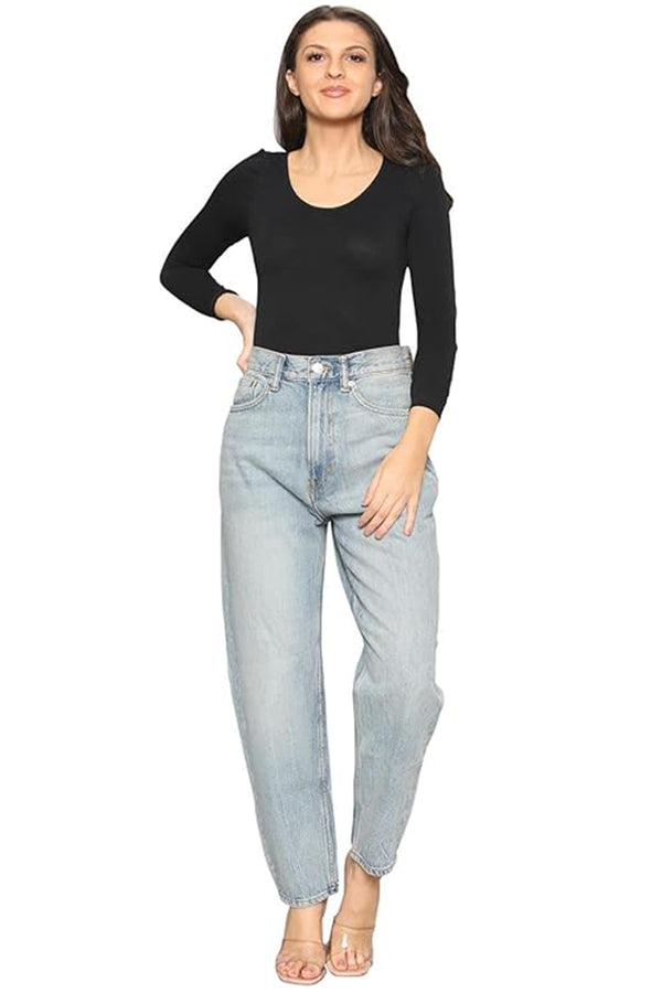 Women's Mid Rise Stretch Jeans
