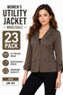 Women’s Utility Jacket Wholesale 23 Pack | UK Size 42 | From £2.00 Per Unit