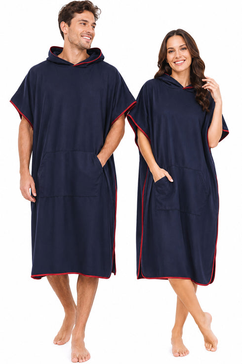 50 Pack Unisex Hooded Changing Robes – Quick Dry Lightweight Wholesale Robes