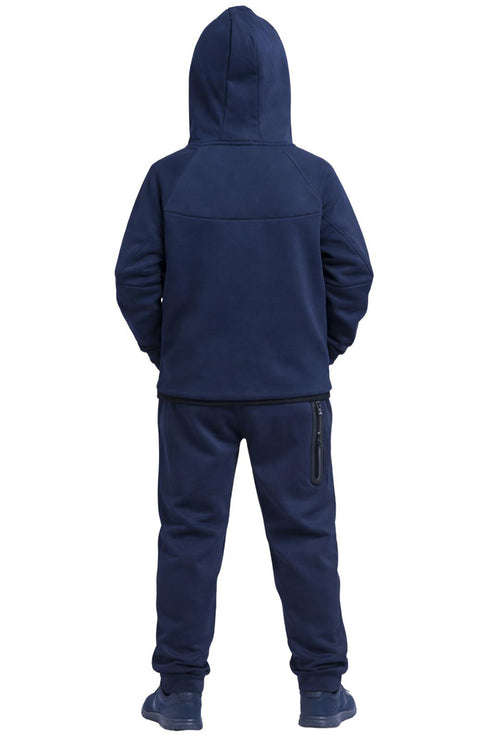 Kids Fleece Zip Up Tracksuit with Hoodie