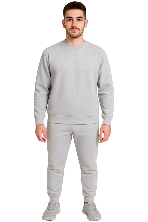 Mens Polycotton Crew Neck Tracksuit