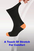Mens Designer Cotton Formal Socks - 6/12 Pack