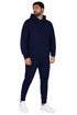 Men’s Pullover Hoodie Tracksuit Set - Fleece Jogging Suit