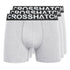 3 Pack Men’s Crosshatch Boxer Trunks