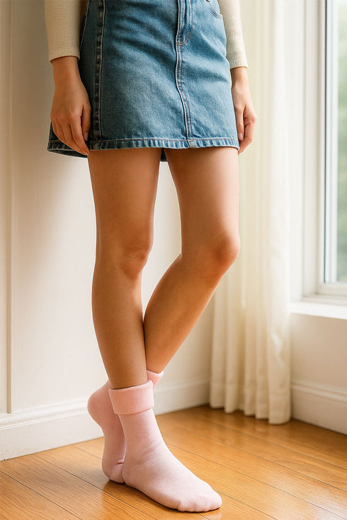Cozy and Comfort Ladies Bed Socks – Multipack