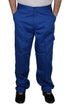 Men’s Blue Workwear Pants – Durable Utility Trousers with Pockets for Everyday Use