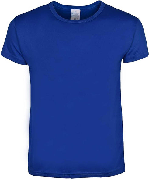 100-Pack Kids' Activewear Performance T-Shirts: Quick-dry, moisture-wicking, breathable athletic tees for running and training.