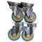 4 Pack Heavy Duty Metal Frame Replacement Wheels
