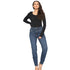 True Face Women's Chino Trousers Dark Wash