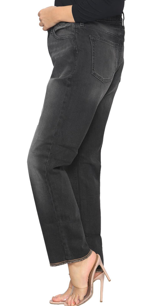 True Face Women's Black Wash Chino Trousers OG_W_Chino_0028A_BlkW_16