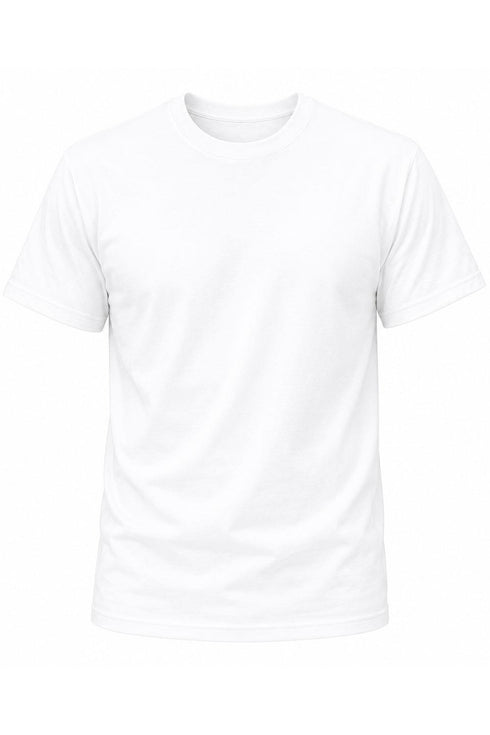 25 Pack Mens Plain T-Shirts Grey White Mixed Sizes - From 79p Per Unit